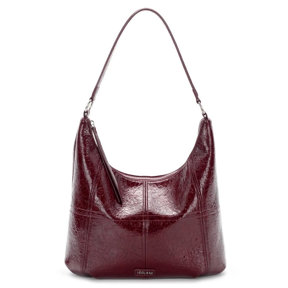 ICOLRAE leather hobo bag 2025